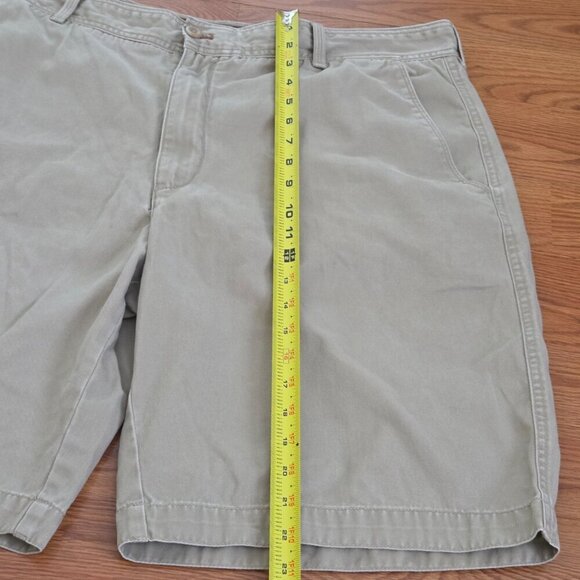 Y2K Vintage Timberland Men's Khaki Baggy Chino Shorts Size W40 Relaxed Skater - Picture 7 of 15